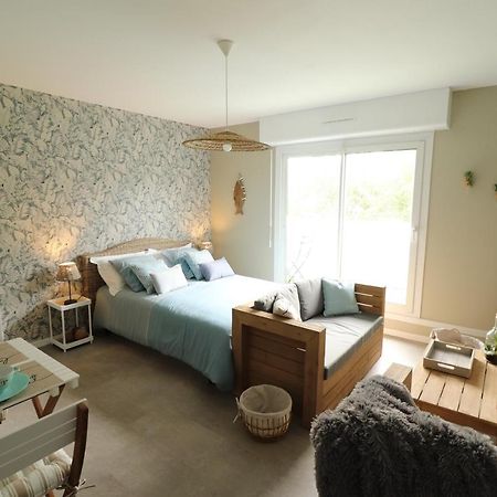 Les Platanes Apartment Saint-Lo Luaran gambar
